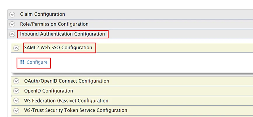 WSO2 as IDP -Single Sign-On(SSO) for Shopify - configure saml2 web configuration