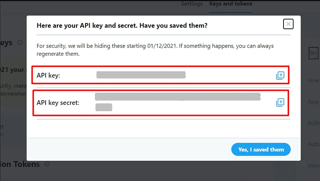 Twitter as IDP - Single Sign-On (SSO) Shopify - Save Client ID & Client Secret 