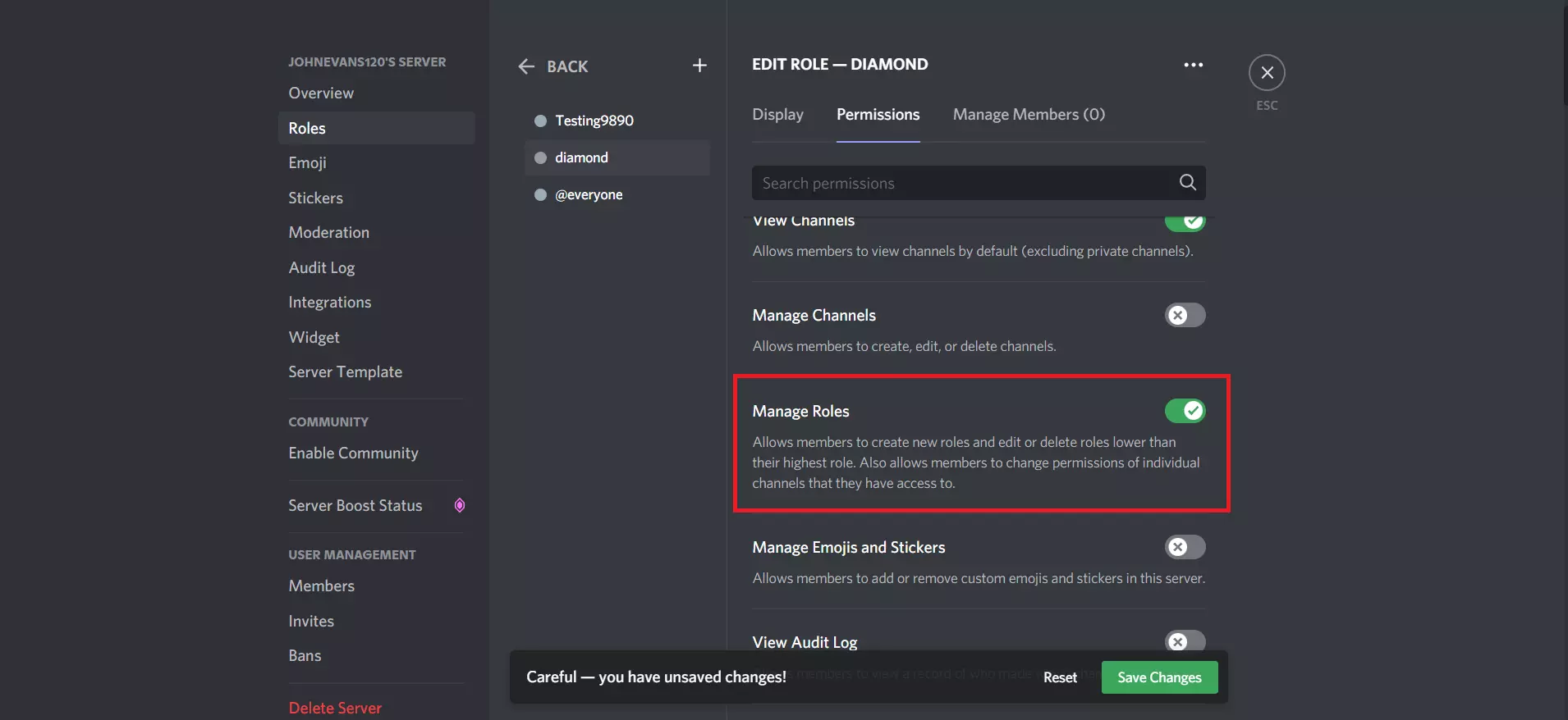 manage roles for discord sign in wordpress to discord