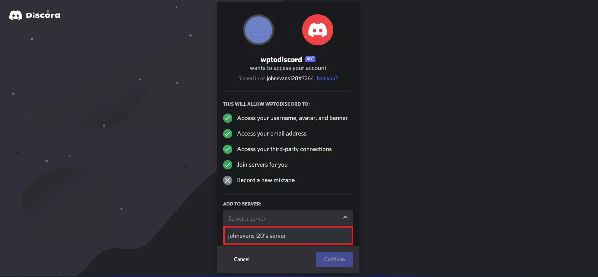 Woocommerce to discord role mapping wordpress