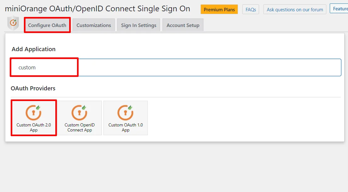 OpenAthens Single Sign-On (SSO) OAuth - Add new application