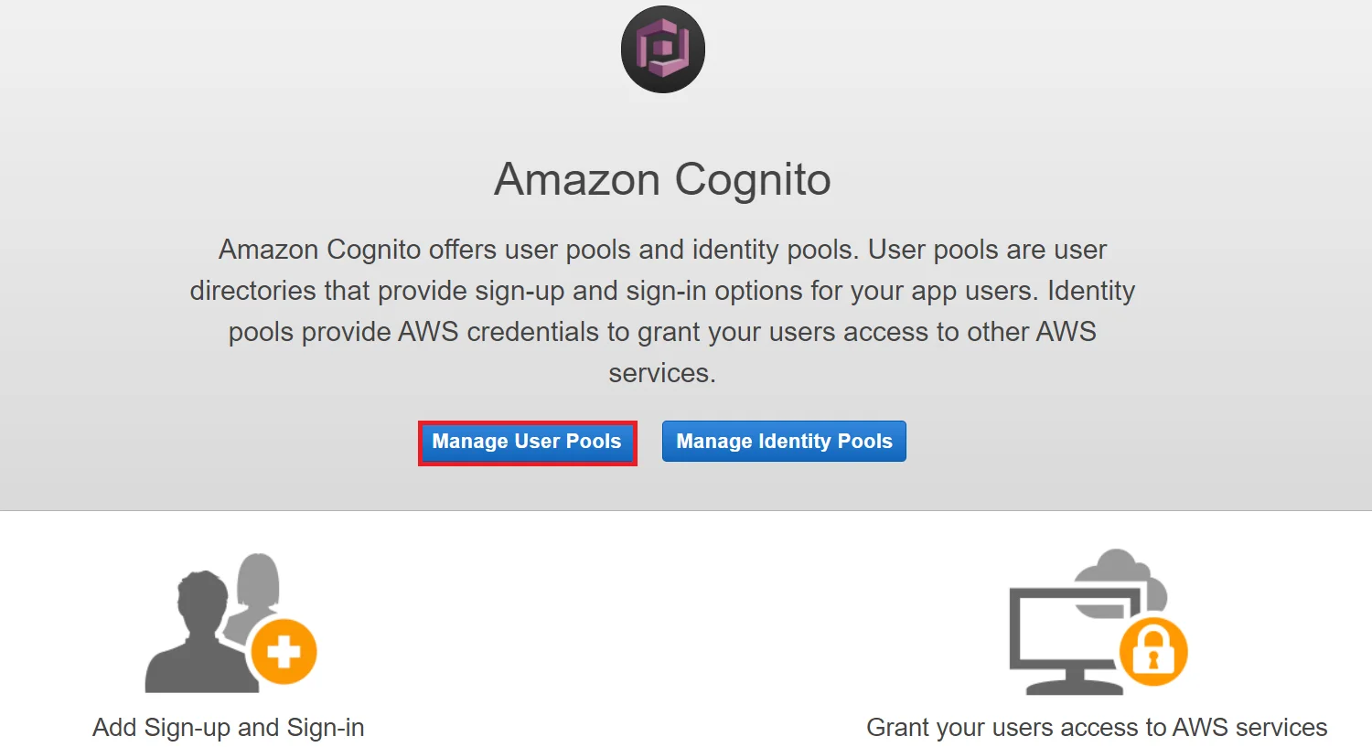Manage user pools Typo3 AWS Cognito Single Sign-On (SSO)