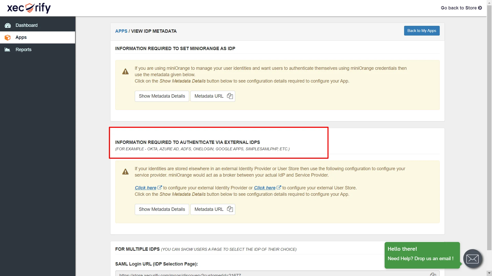  Azure AD Admin Dashboard - Shopify miniOrange SSO 