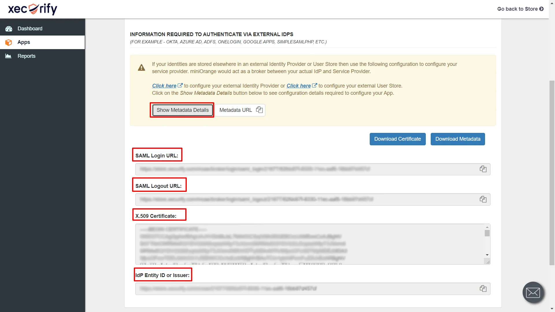  Azure AD Admin Dashboard - Shopify miniOrange SSO 