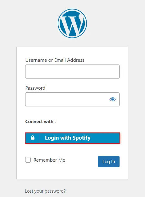 Spotify Single Sign-on (SSO) - Spotify Login from WordPress
