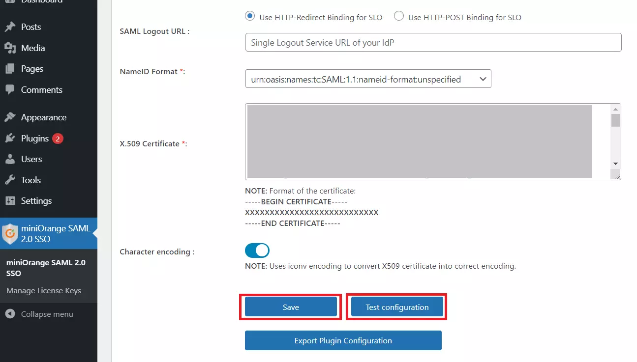 Test Configuration - Migration in Multiple Environments