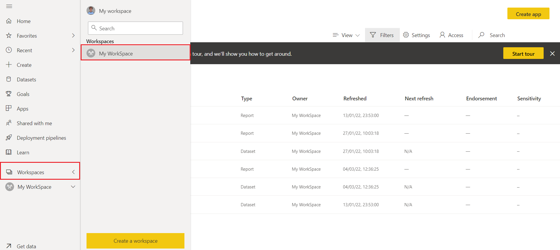 WP PowerBI Embed with row level security | Select Workspaces