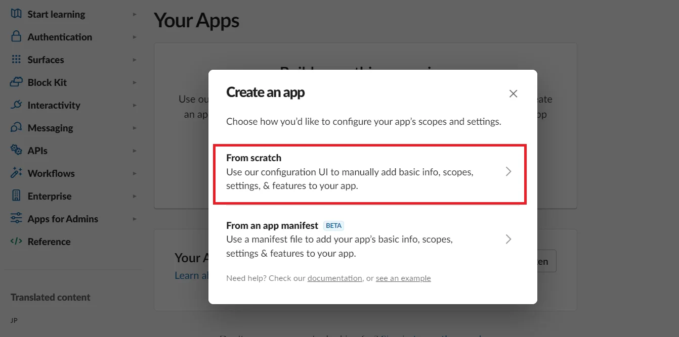 Slack Single Sign-On SSO, Joomla OAuth Client Slack Add app