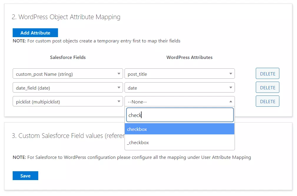 Salesforce WordPress Integration | CPT UI / ACF integration with Salesforce | Field mapping