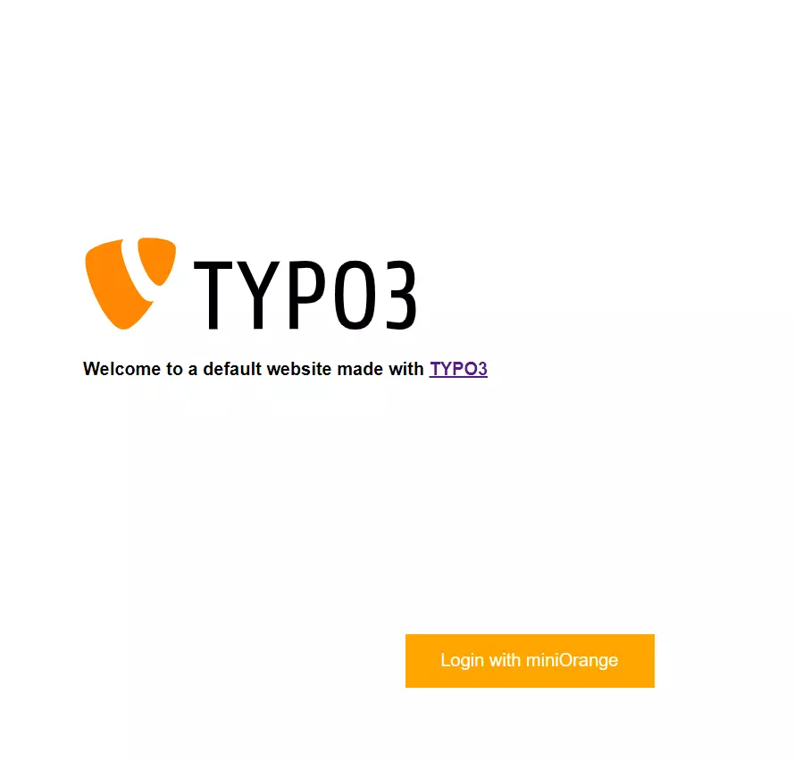Typo3 OAuth 2.0 SSO Onelogin SSO