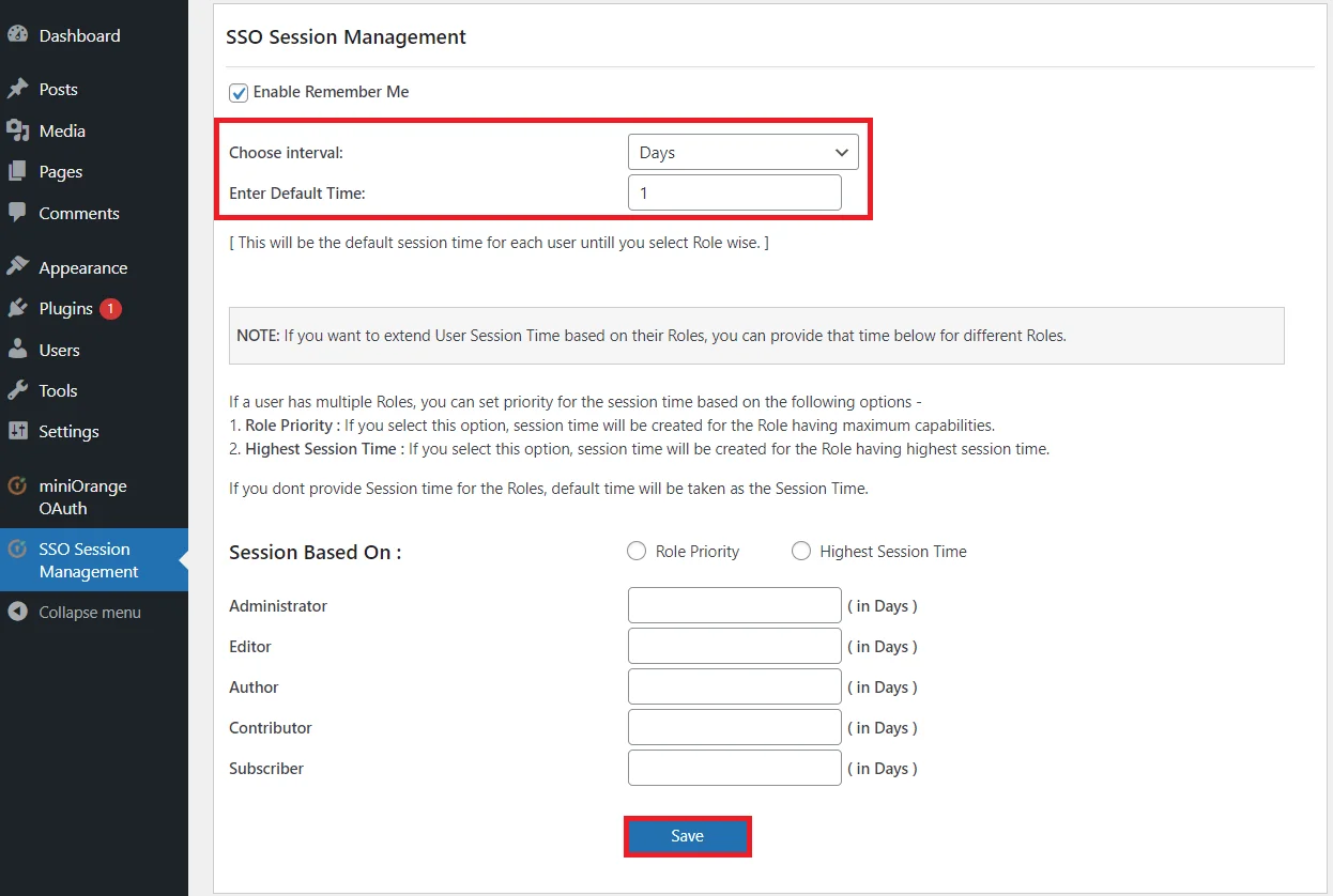 sso time management Addon OAuth Client Single Sign On (SSO) 