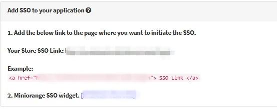 nopCommerce Single Sign-On (SSO) using WordPress as IDP - Store SSO Link