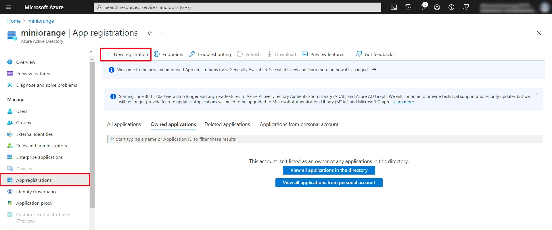 (Microsoft Entra ID) Azure AD oauth SSO shopify - new app registration