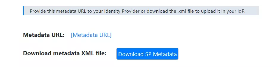 DNN SAML Single Sign-On (SSO) using Shibboleth as IDP - Copy Downloaded Metadata