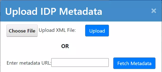 DNN SAML Single Sign-On (SSO) using Shibboleth as IDP - Upload Metadata Manually