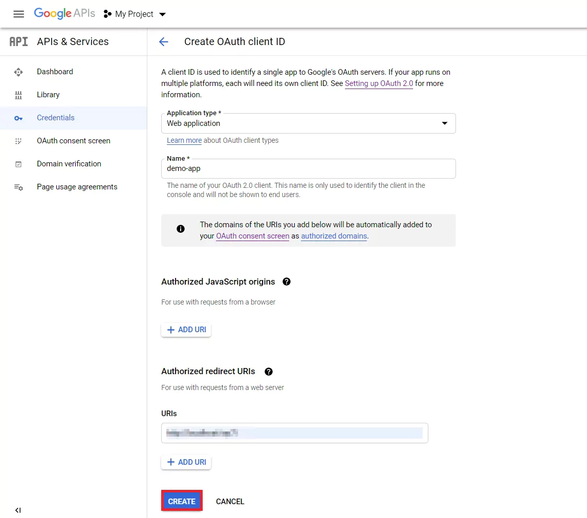  G Suite SSO with Joomla OIDC OAuth, Google Apps SSO for Joomla, create oauth client id