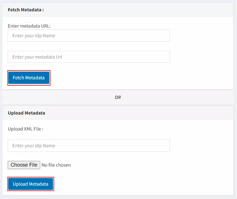 nopCommerce Single Sign-On (SSO) using Salesforce Community as IDP -  Upload IDP metadata