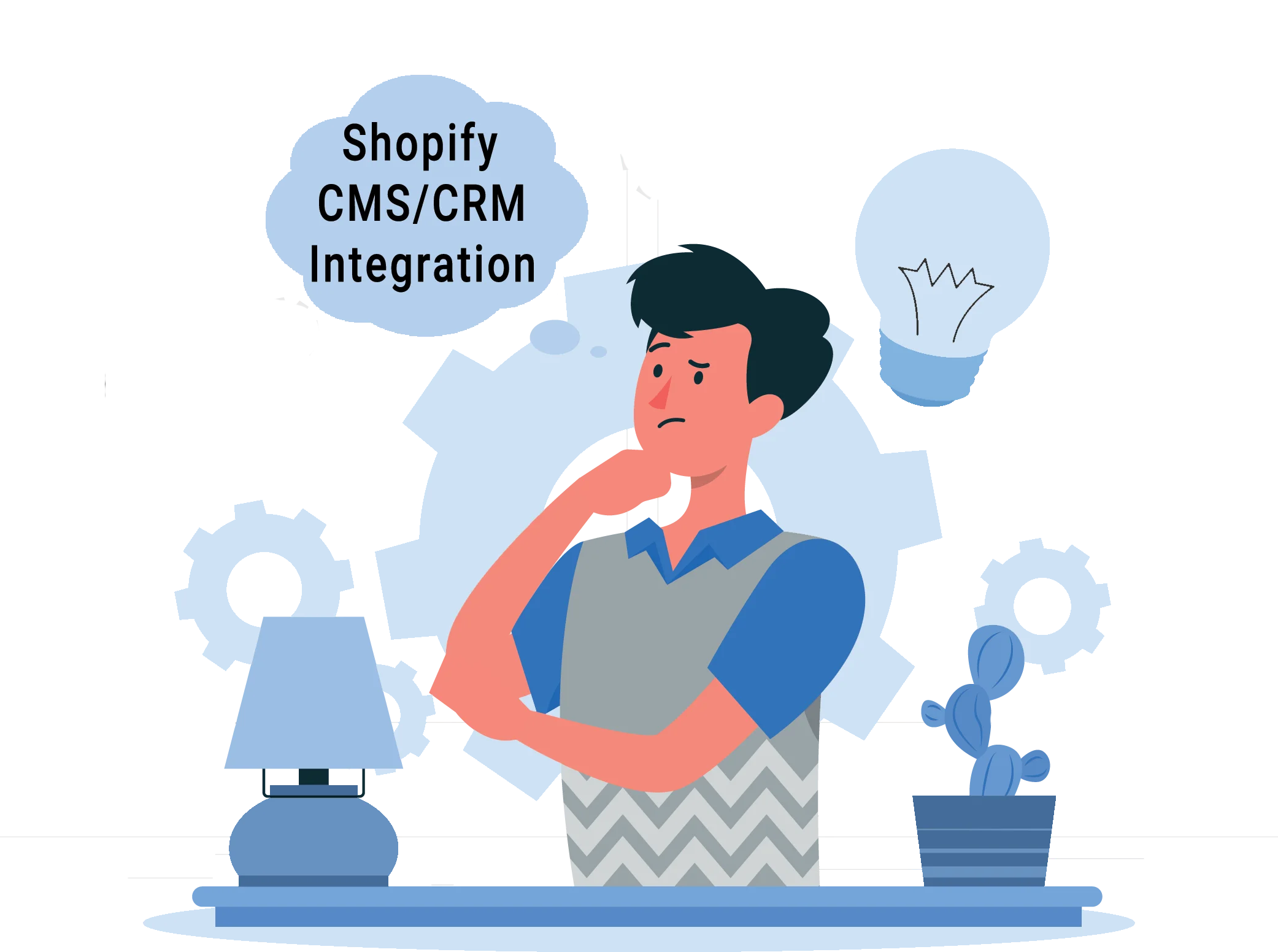 Shopify SSO into CMS/CRM - shopify CMS/CRM integration - purpose