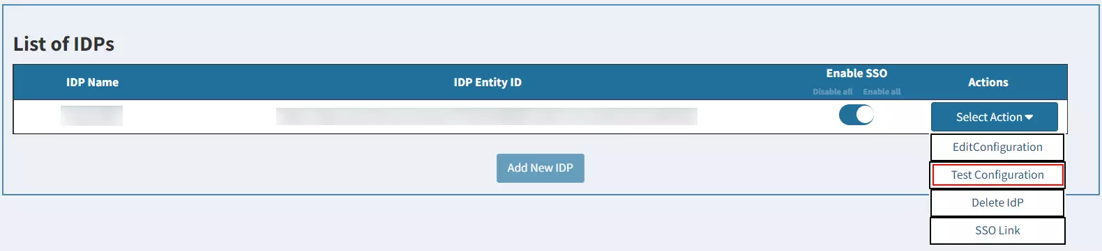 nopCommerce Single Sign-On (SSO) using ADFS as IDP - Click on Test Configuration