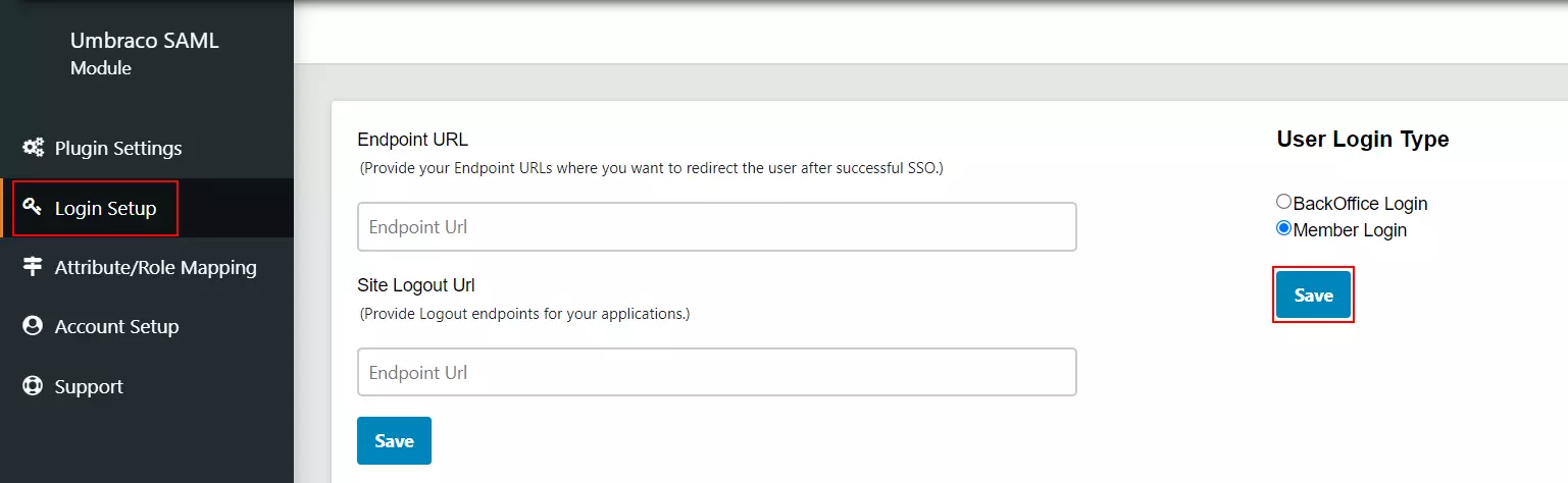 Umbraco Single Sign-On (SSO) using Salesforce as IDP - Umbraco Member login