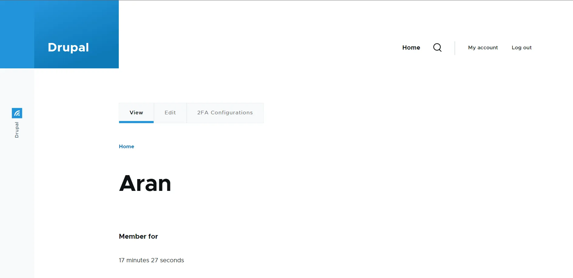 Drupal 2FA Successfully login