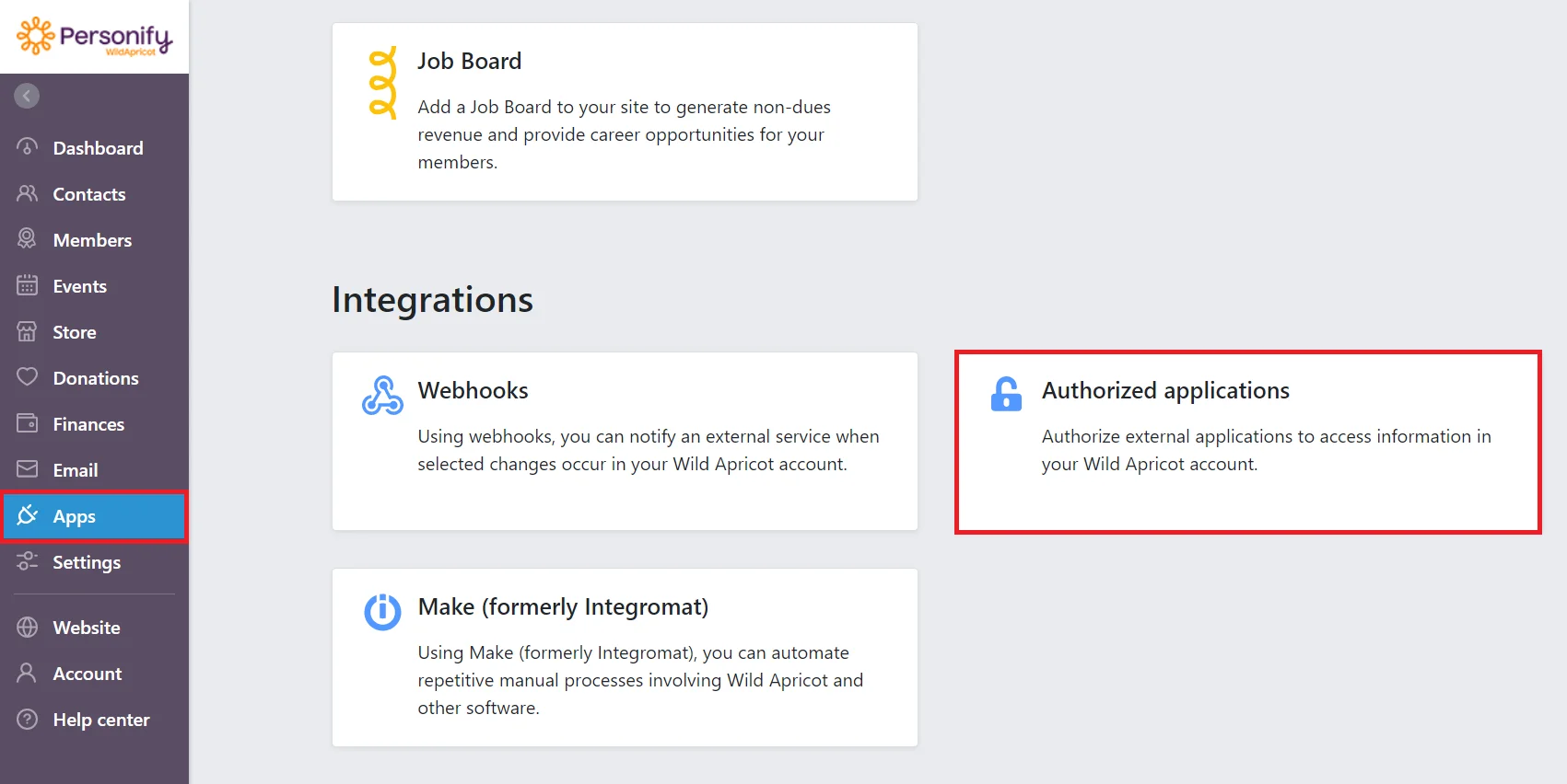 Wild Apricot Single Sign-On (SSO) OAuth/OpenID WordPress click-on-integration