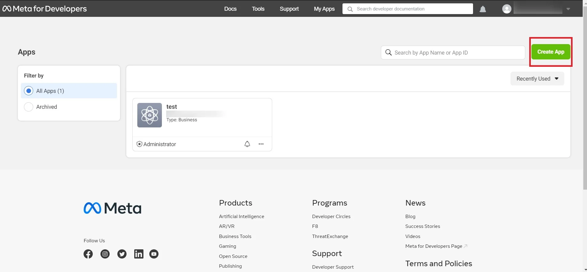 Wordpress Firebase Facebook login - add new app