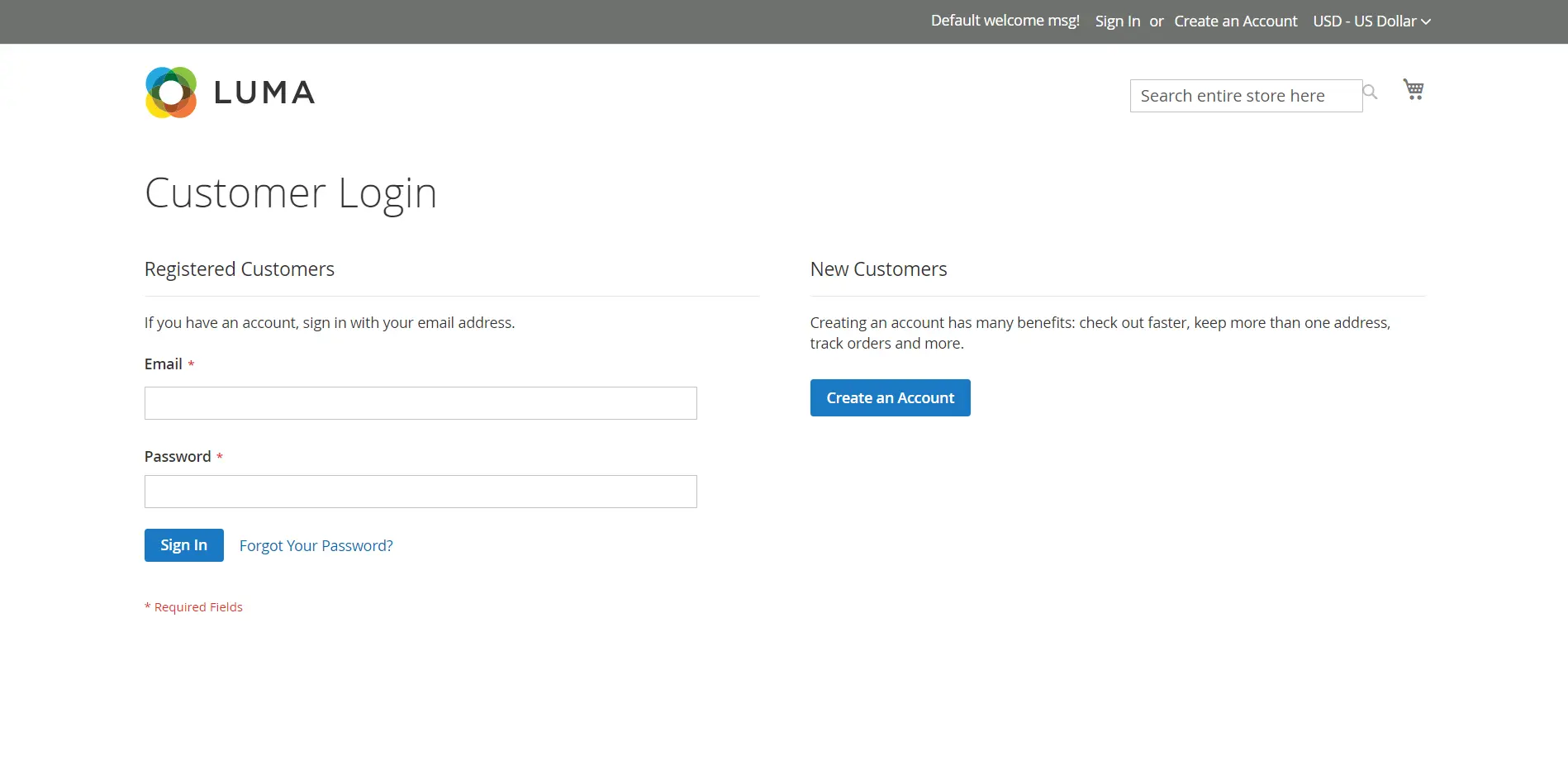 login with firebase credentials into Magento