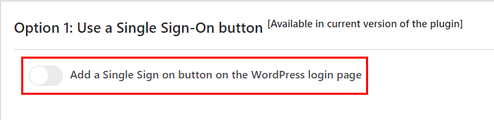 WordPress YourMembership Single Sign-On (SSO) add login button