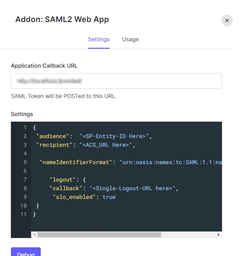 Auth0 SAML Single Sign-On SSO into Joomla | login using Auth0 into Joomla, settings