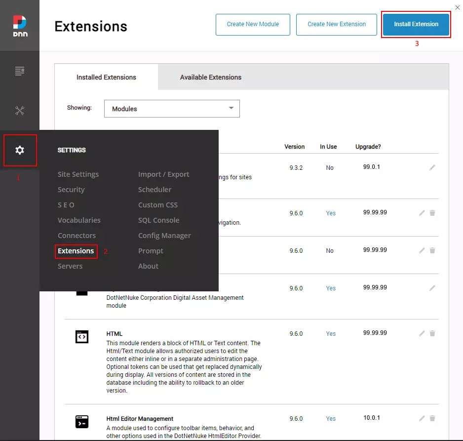 Canvas LMS SSO using DNN SAML IDP - Install Extension