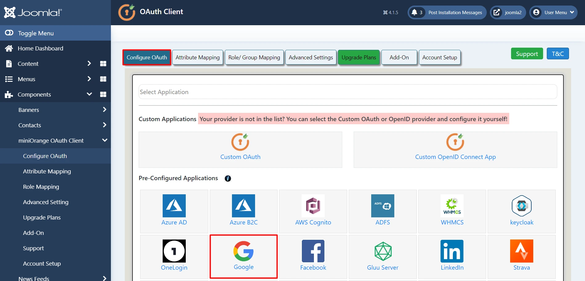 Google Apps Single Sign-On (SSO) OAuth/OpenID