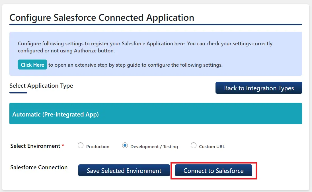 Configure Salesforce for Object sync - connected app