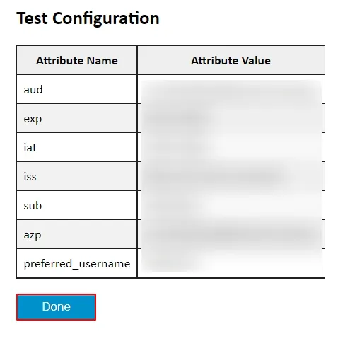 Twitch Single Sign-On (SSO) OAuth/OpenID WordPress test congifuration result
