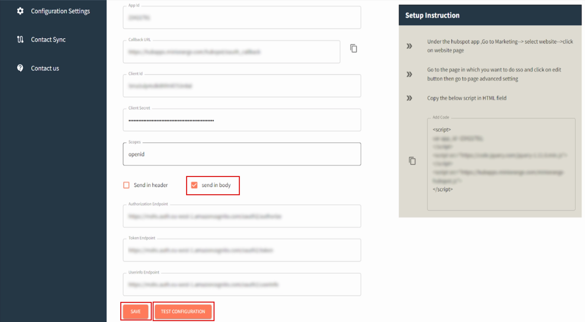 Enable  Hubspot Single Sign-On(SSO)  Login using AWS Cognito as Identity Provider
  