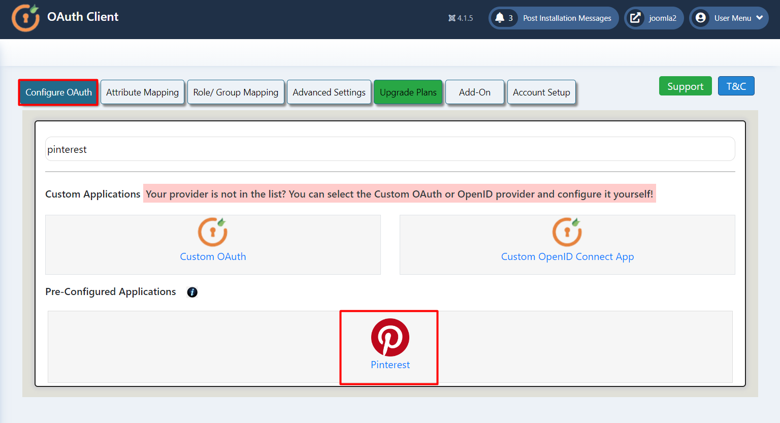 Pinterest Single Sign-On (SSO) OAuth/OpenID