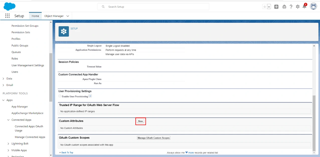Attribute Mapping | WP Salesforce SSO configuration