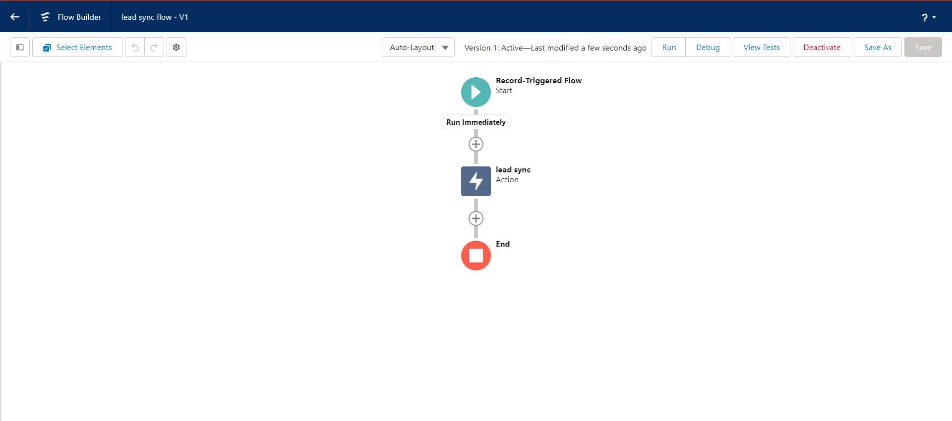  Salesforce to WP real time sync | Flow Activated