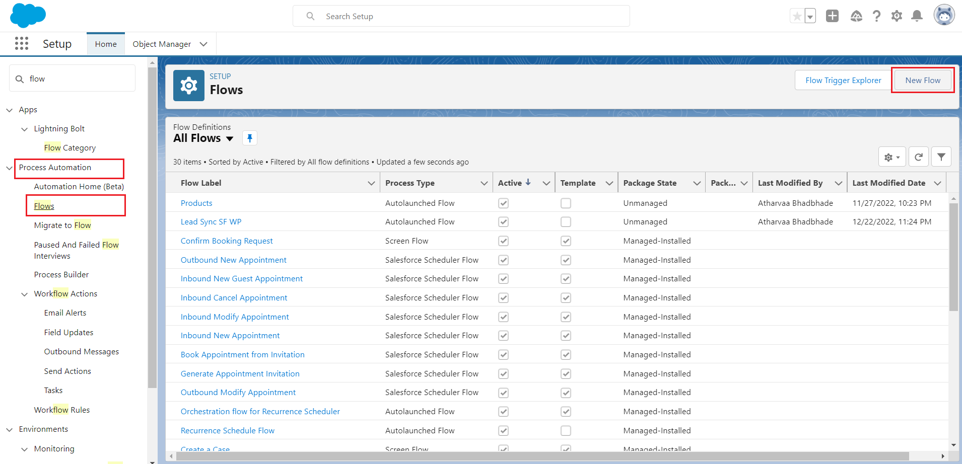  Salesforce to WP real time sync | Flows in Process Automation