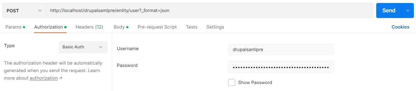 Drupal REST API send response