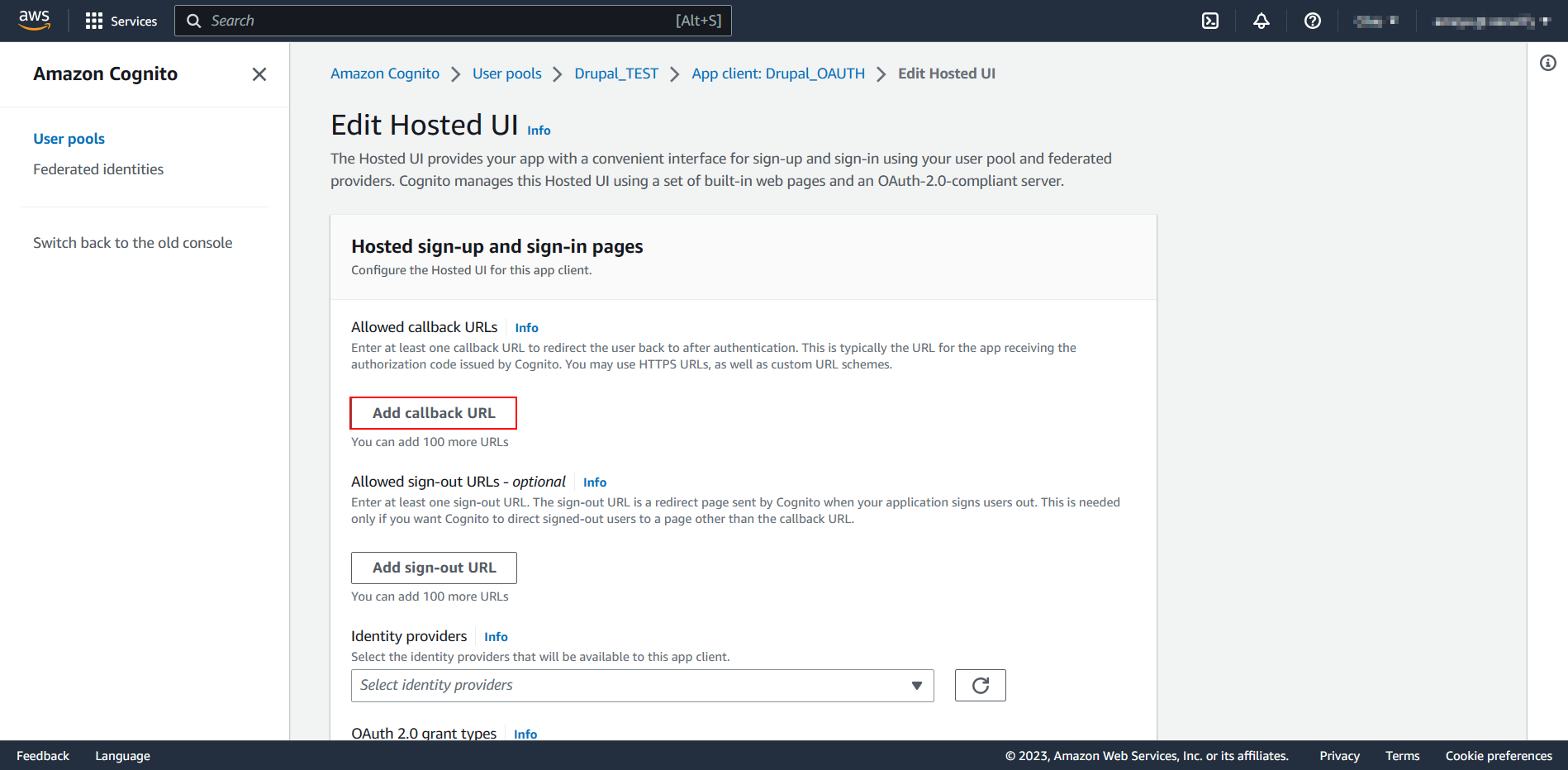 Drupal OAuth OpenID OIDC Single Sign On (SSO) AWS Cognito SSO Create User