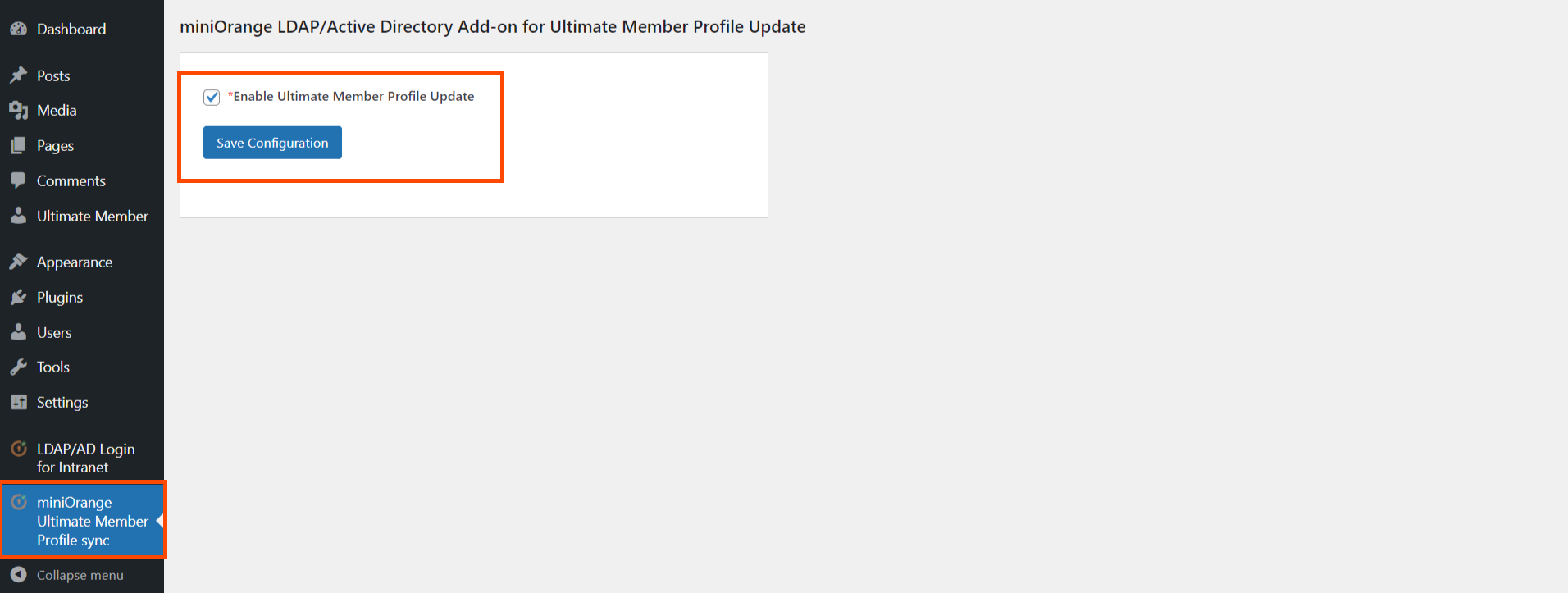 Enable the Ultimate Member Login Integration Add-On