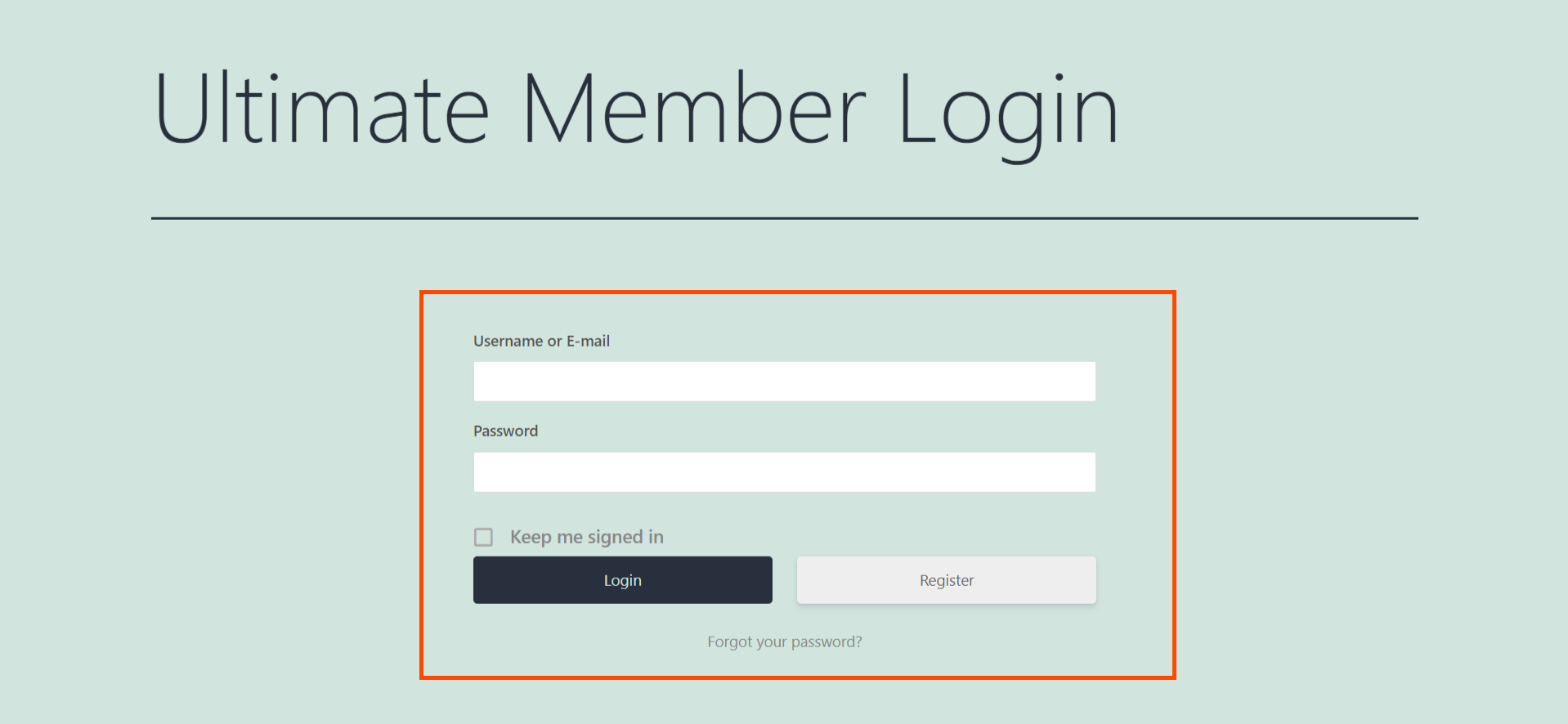 Open the recently created post and login using your LDAP / Active directory credentials.