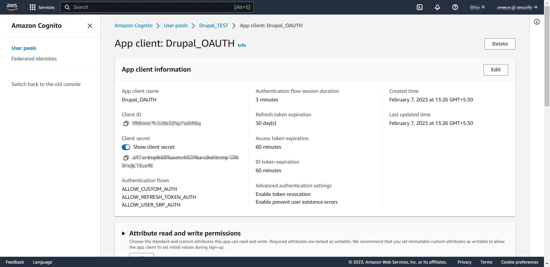 Drupal OAuth OpenID OIDC Single Sign On (SSO) AWS Cognito SSO User and Groups