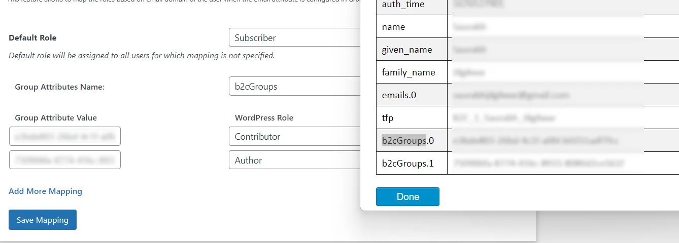 Azure B2C B2C Single Sign-on (SSO) - add user/group