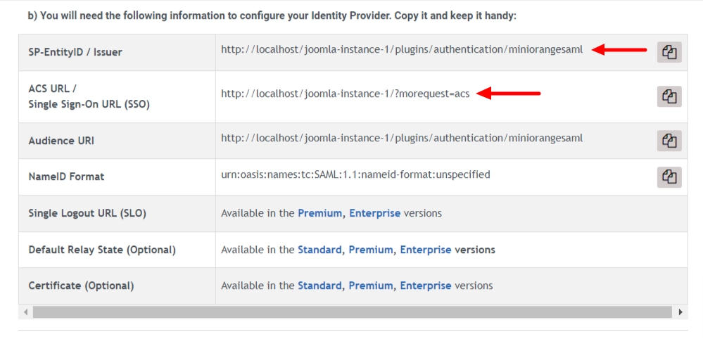 Configure Joomla Single Sign-On with IBM