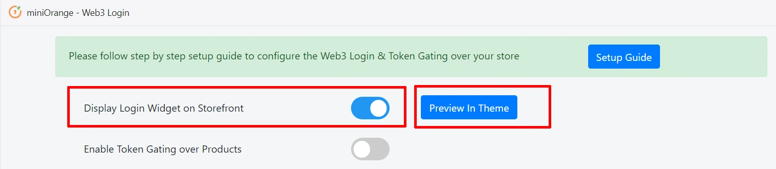 shopify content restriction application - install app and display login widget