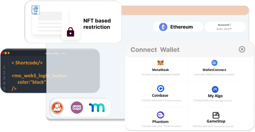 Web3 Wallet login & NFT based restriction