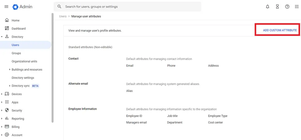 WP Google/GSuite SSO Extra Configurations | Add custom Attribute