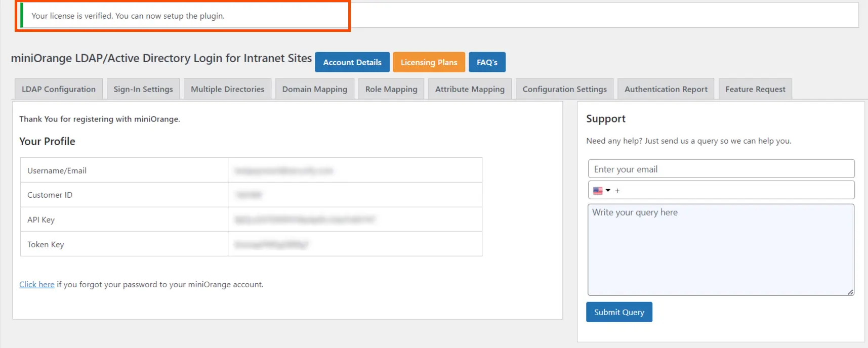 LDAP Active Directory login for intranet sites user profile.